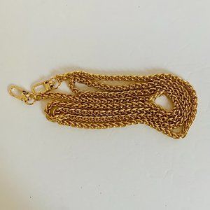 GOLD CHAIN BAG STRAP